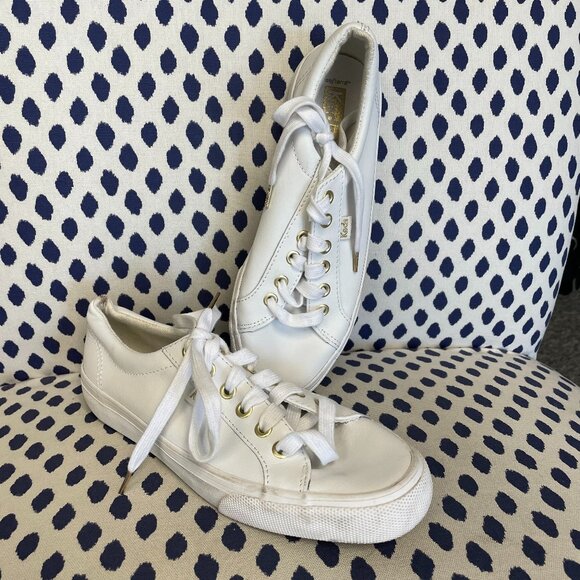 Keds white sneakers size 7 - Picture 1 of 8